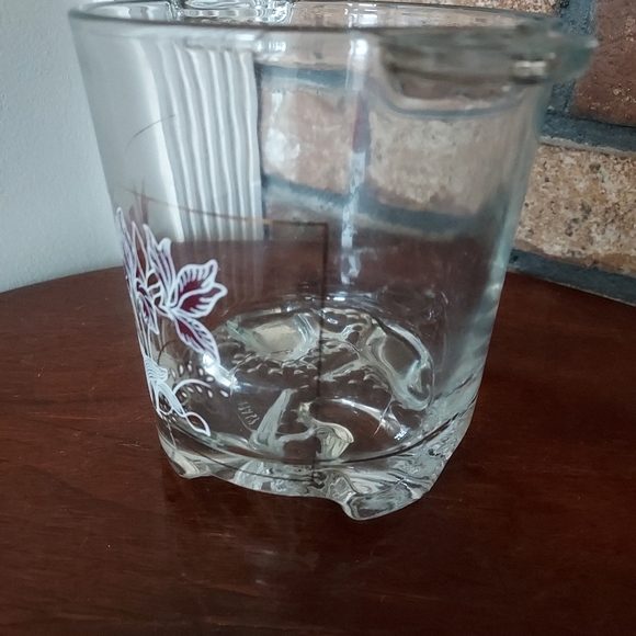 Vintage Cerve DeValBor Iris Glass Ice Bucket Made in Italy 5 Inches - Picture 3 of 9